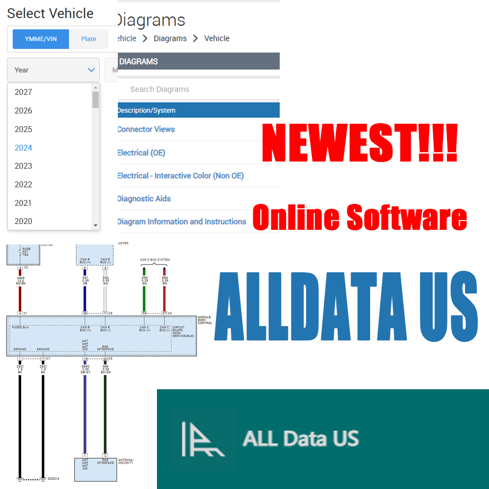2026 Alldata US Full Version O - Auto Repair Shop Equipment incelemesi ve fiyatı