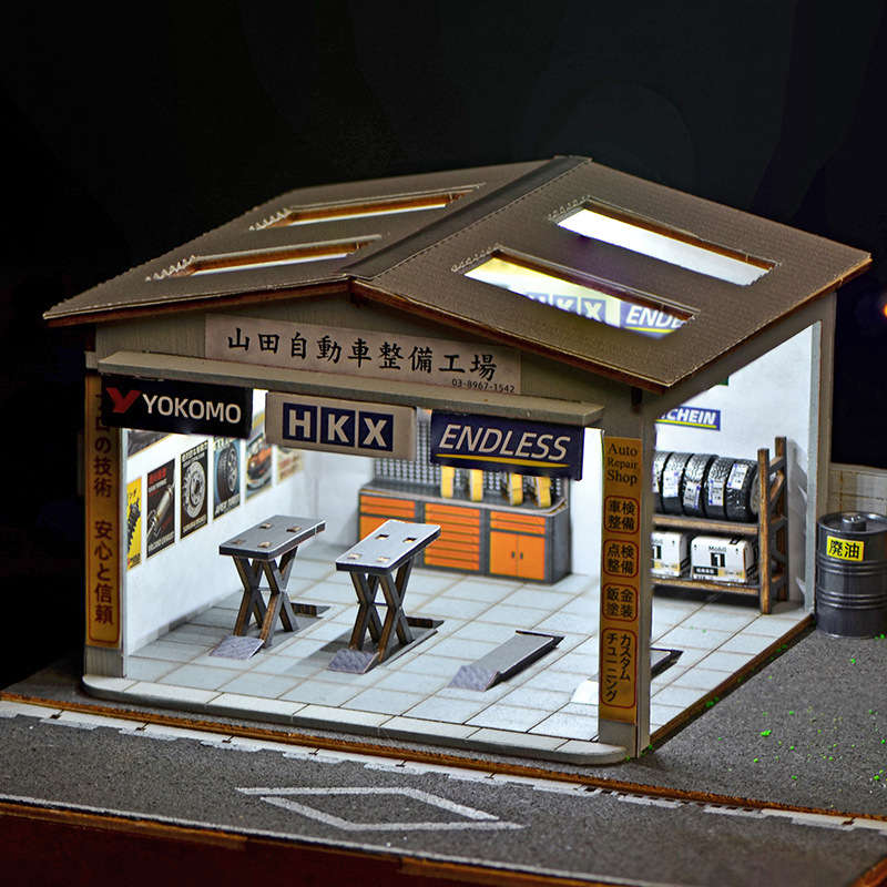 1:64 Scale DIY Auto Repair Sho - Auto Repair Shop In incelemesi ve fiyatı