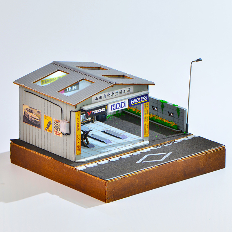 1:64 Scale DIY Auto Repair Sho - Auto Repair Shop In incelemesi ve fiyatı