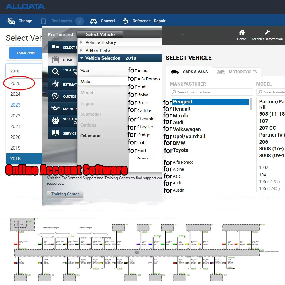 2026 Alldata Software Online H - Auto Repair Shop Equipment incelemesi ve fiyatı