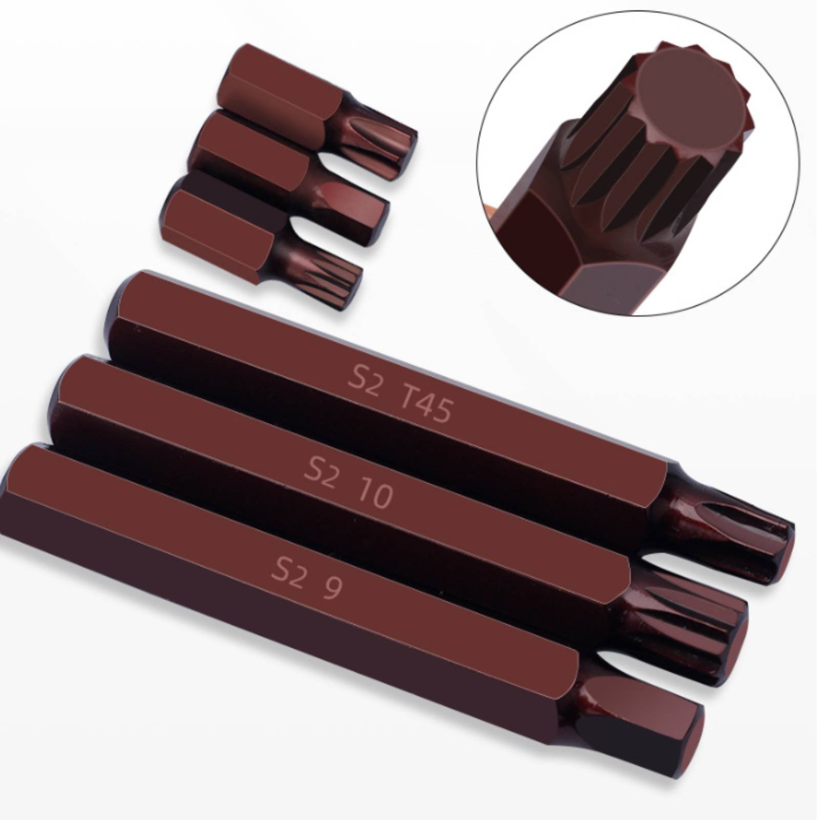 60 Pieces Star Drive Bit Set H - Auto Repair Shop In incelemesi ve fiyatı