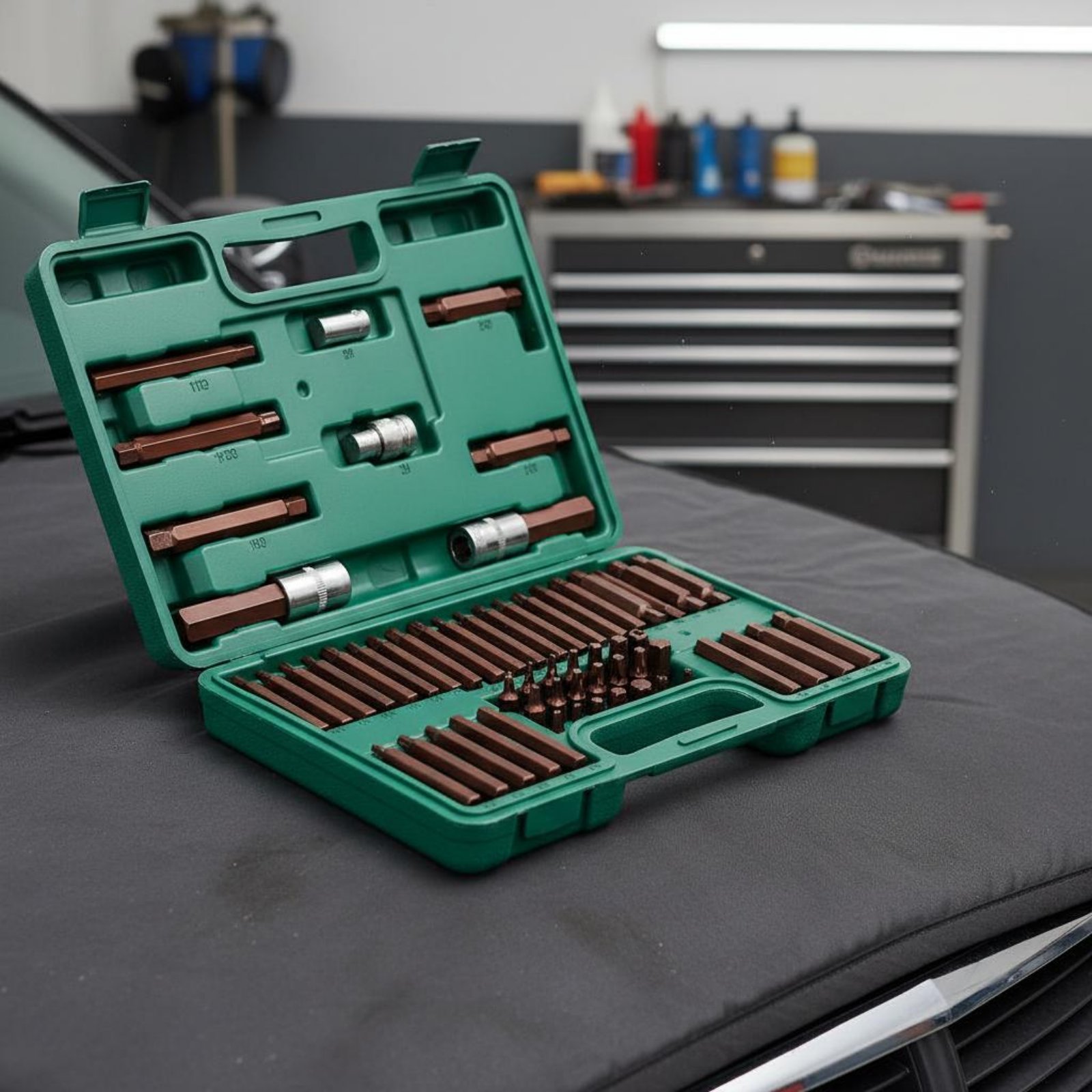 60 Pieces Star Drive Bit Set H - Auto Repair Shop In incelemesi ve fiyatı