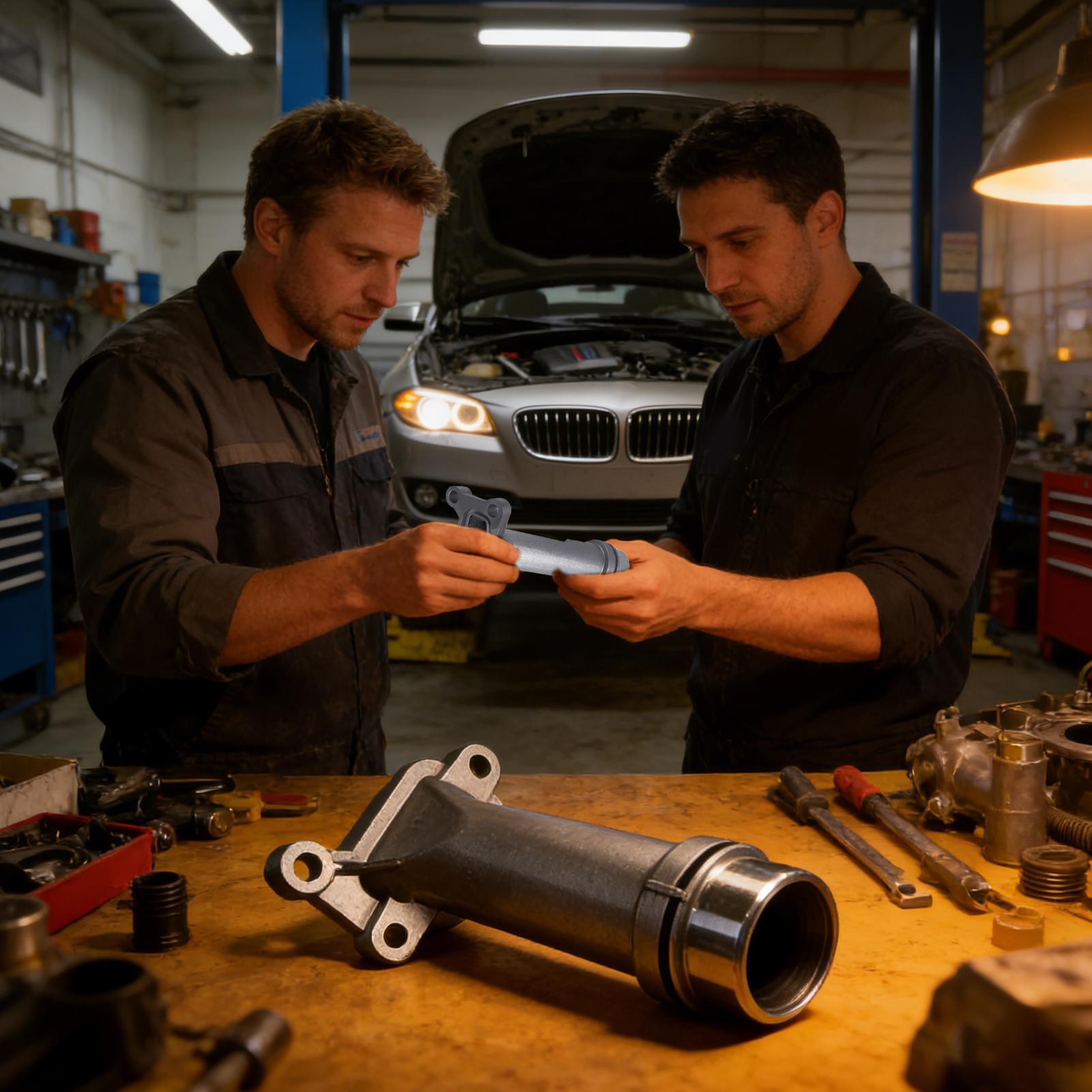 For BMW； Coolant Hose Connecto - Auto Repair Shop In incelemesi ve fiyatı