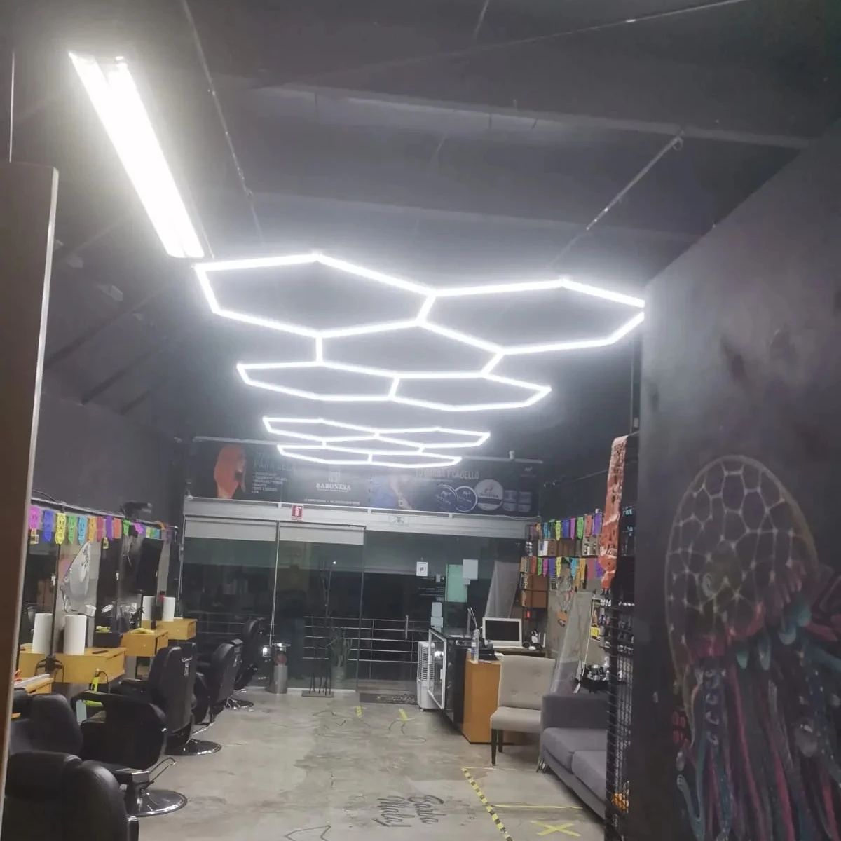 5 Hexs Barber Shop Honeycomb L - Auto Repair Shop In incelemesi ve fiyatı